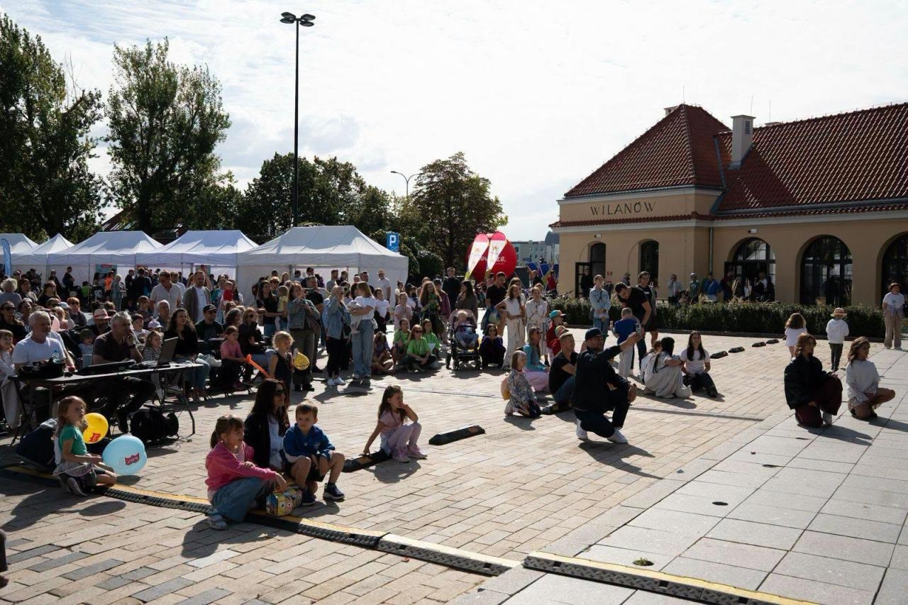 dworzec na Wilanowie | fot. Miasto Stołeczne Warszawa Facebook