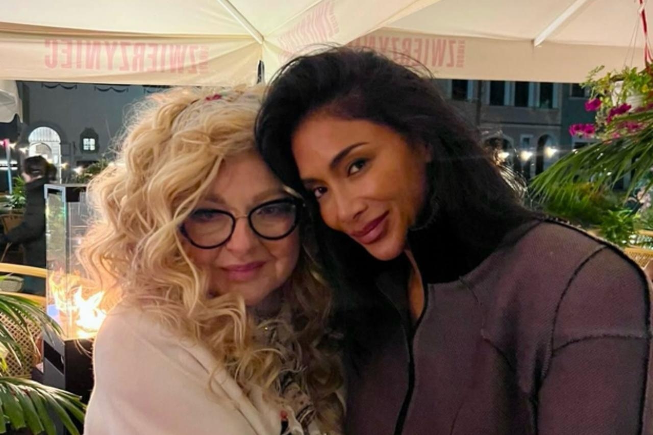 Nciole Scherzinger i Magda Gessler w restauracji U Fukiera w Warszawie | fot. instagram.com/magdagessler_official