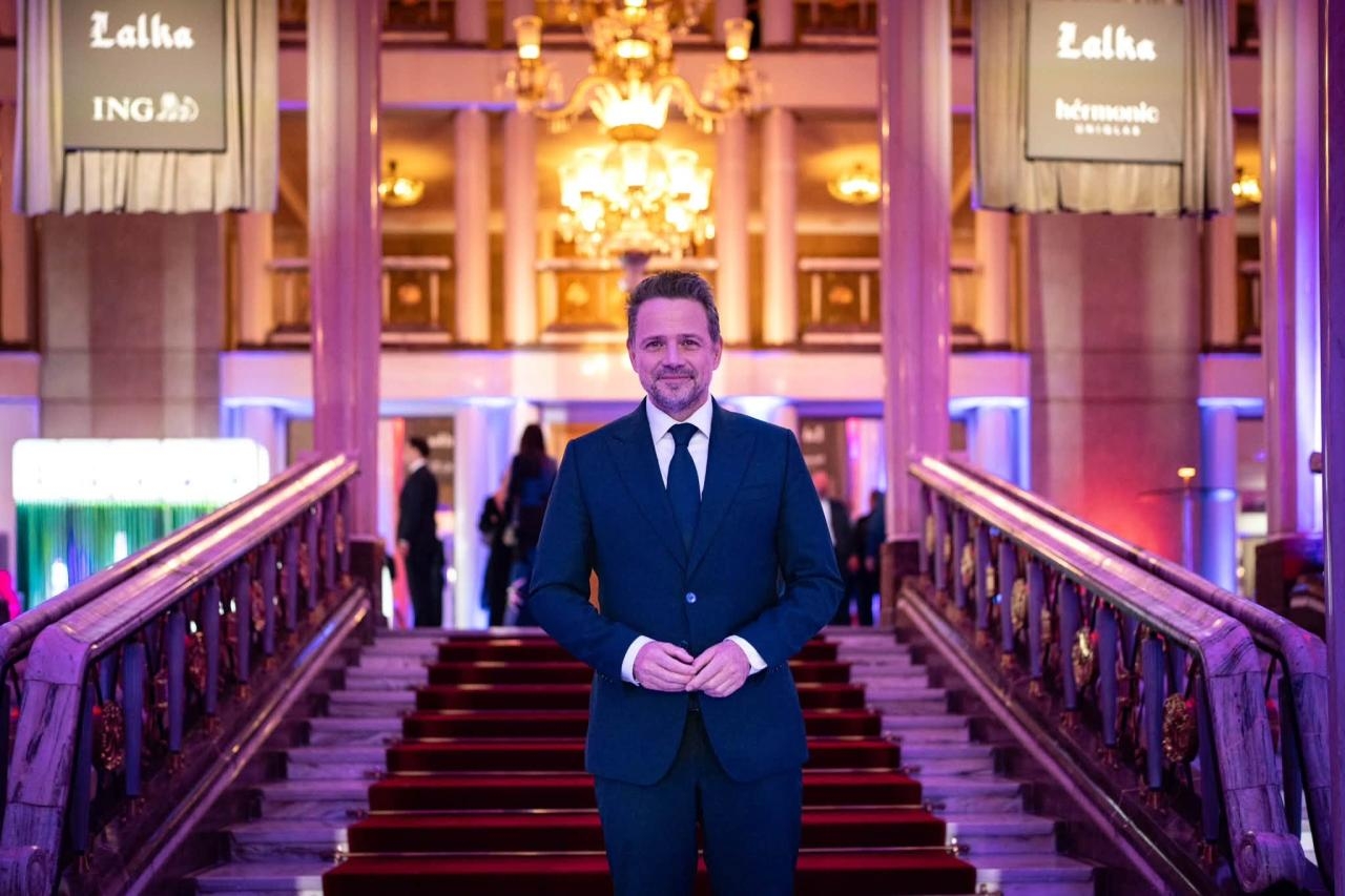 Rafał Trzaskowski na premierze kinowej "Lalki" w Warszawie | fot. Rafał Trzaskowski/facebook