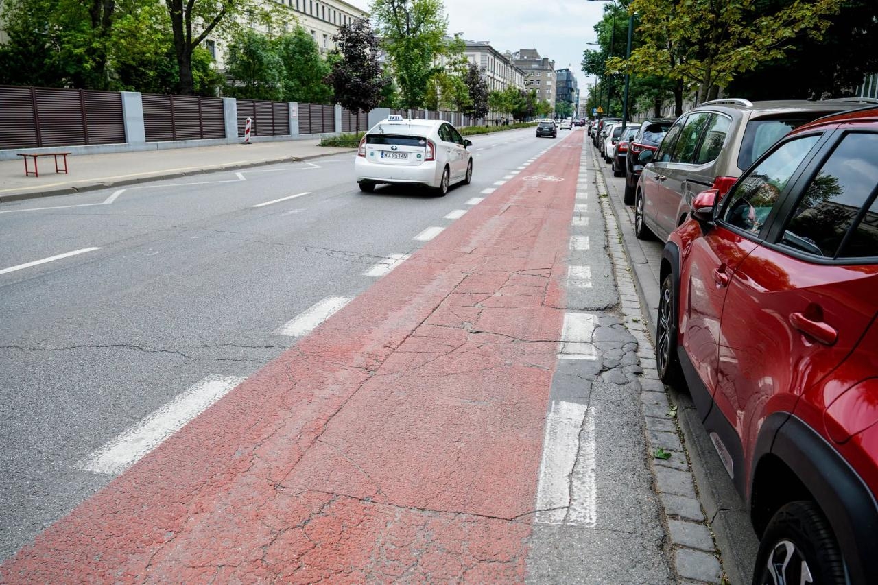 ul. Koszykowa w Warszawie | fot. facebook.com/ZDM.Warszawa