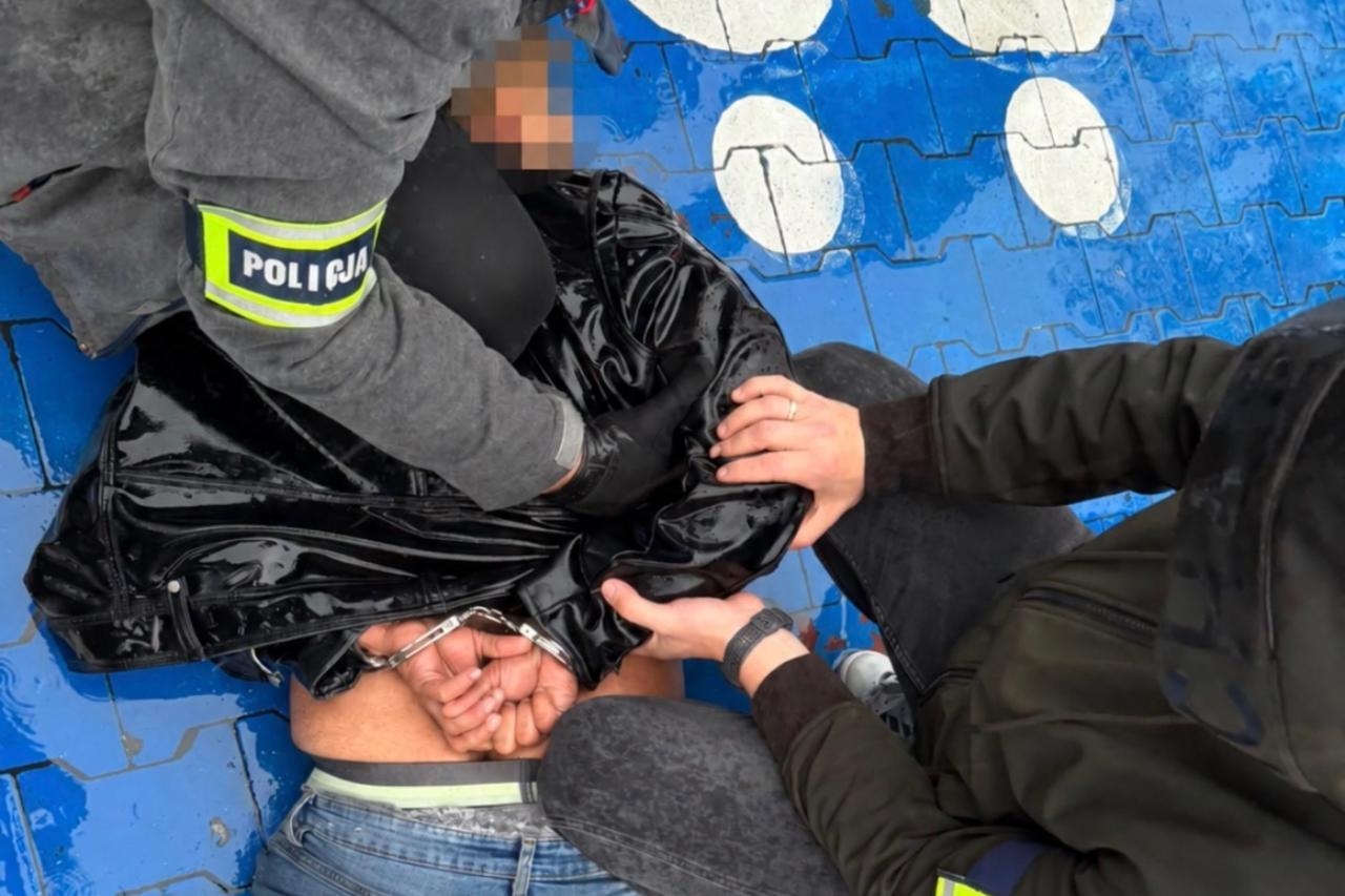 nożownik z Nowogrodzkiej | fot. https://x.com/Policja_KSP