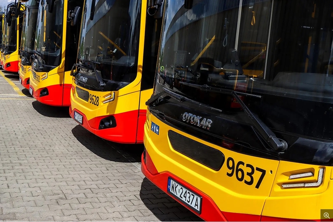 Nowe tureckie autobusy w Warszawie, które mają usterki | fot. Zarząd Transportu Miejskiego