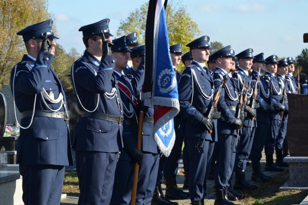 pogrzeb Pawła Michalskiego | fot. policja Mława/facebook